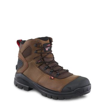 Red Wing Crv™ 6-inch Safety Toe Wandelschoenen Heren DonkerBruin - 4409